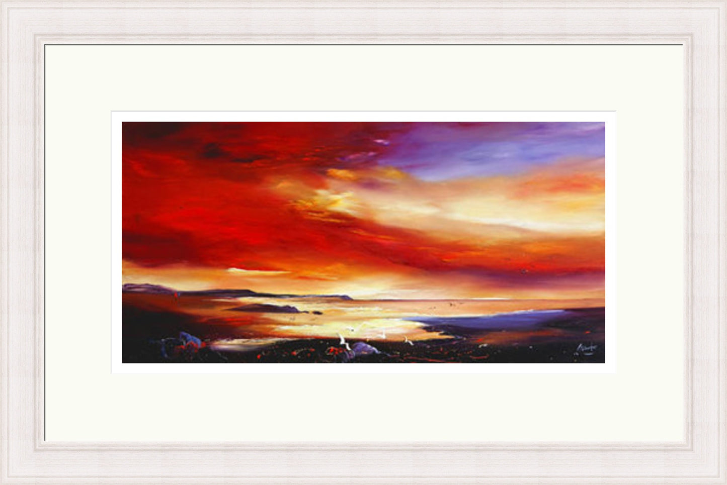 Fire in the Sky I (Limited Edition) by Lillias Blackie