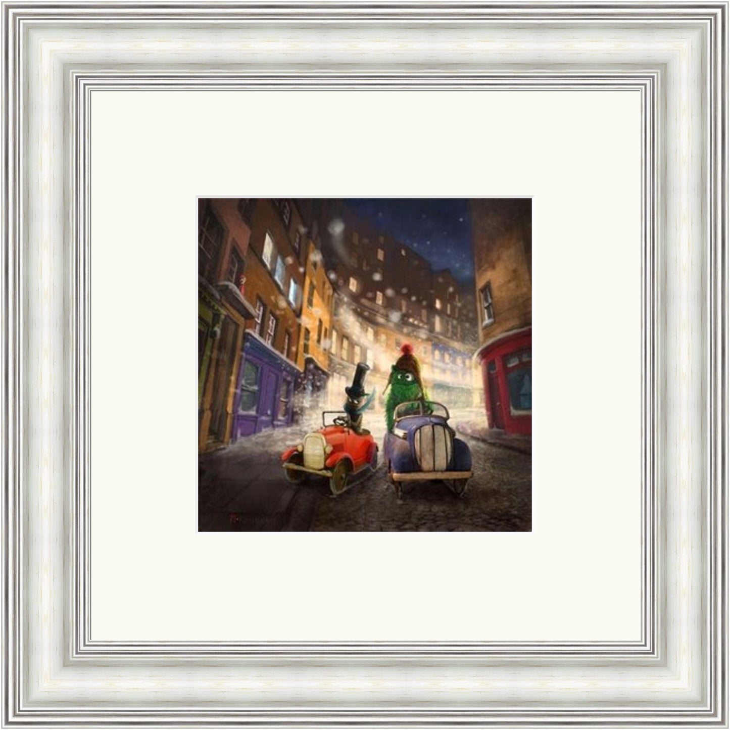 Snowstorm Victoria St by Matylda Konecka