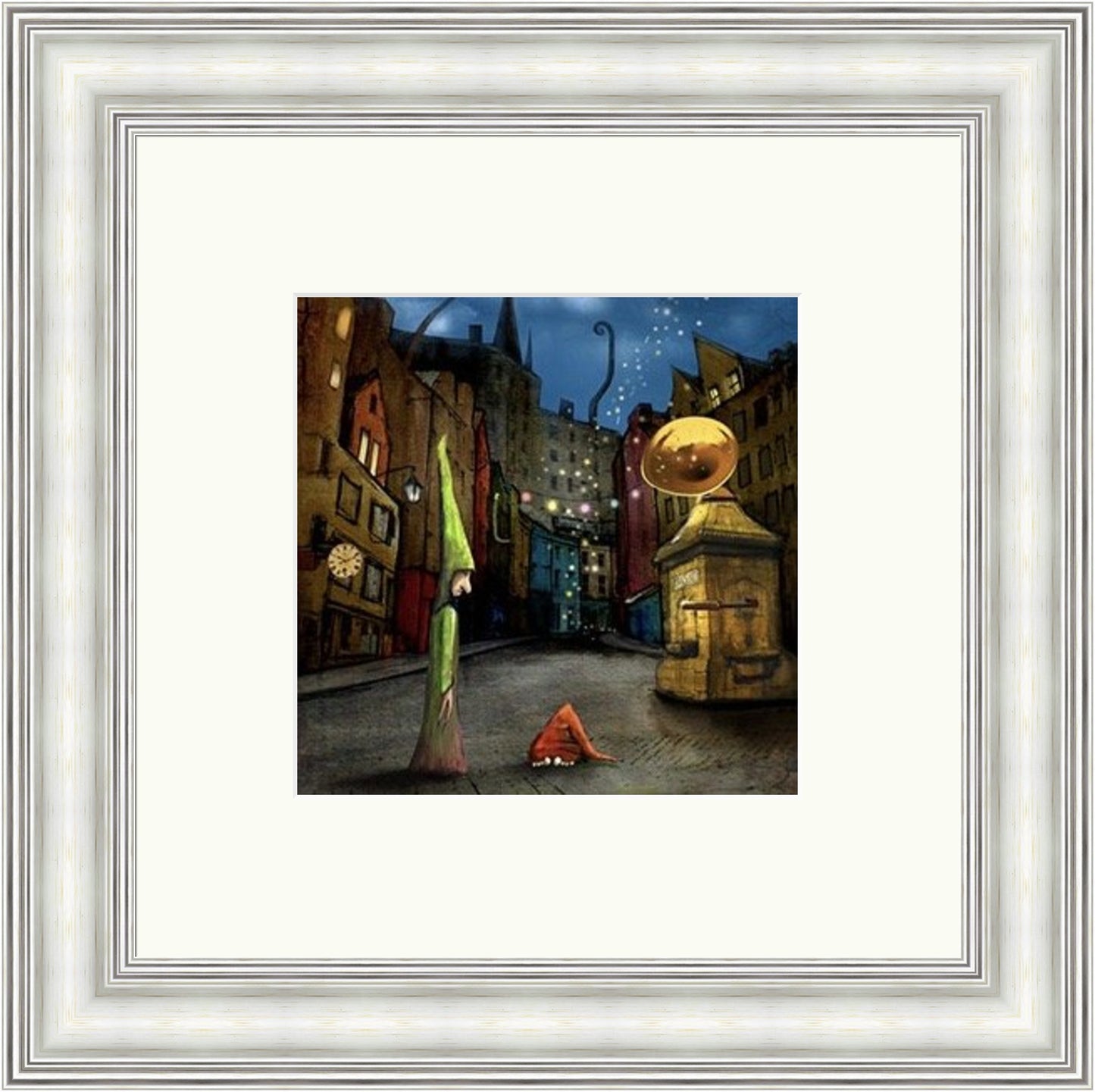 Silent Street, Edinburgh by Matylda Konecka