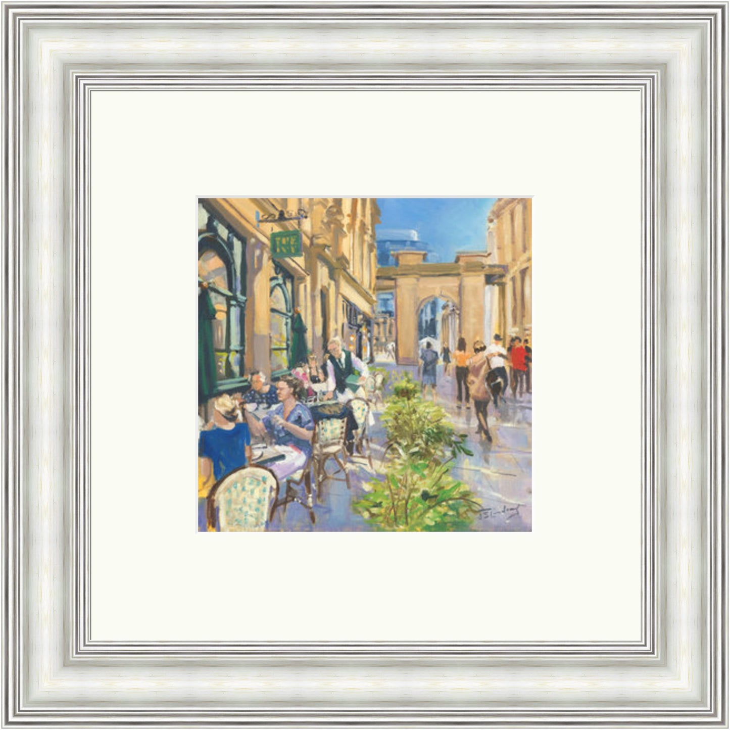 Brunch at the Ivy, Glasgow by James Somerville Lindsay