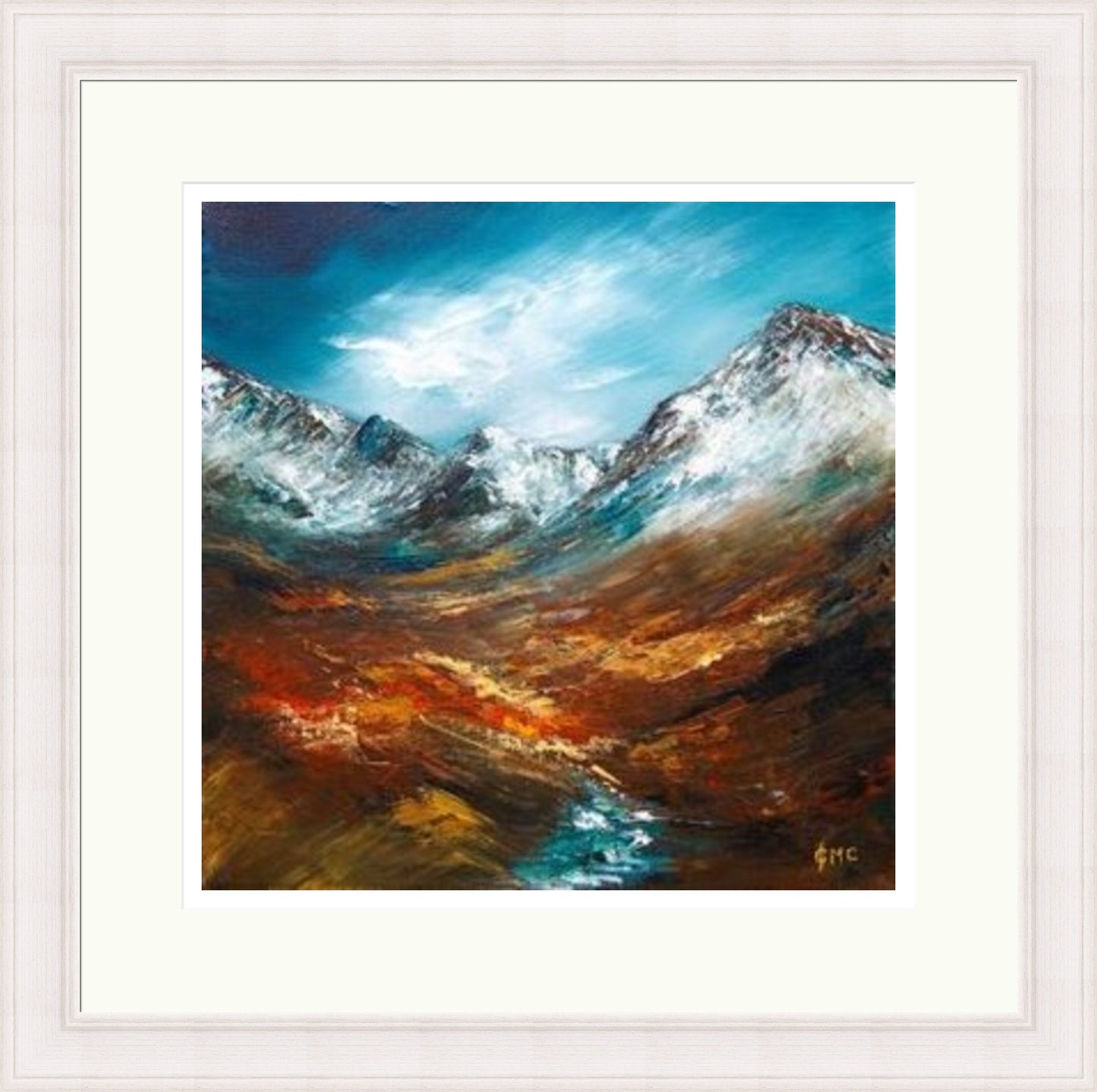 Winter Walk in the Cuillins, Skye by Grace Cameron