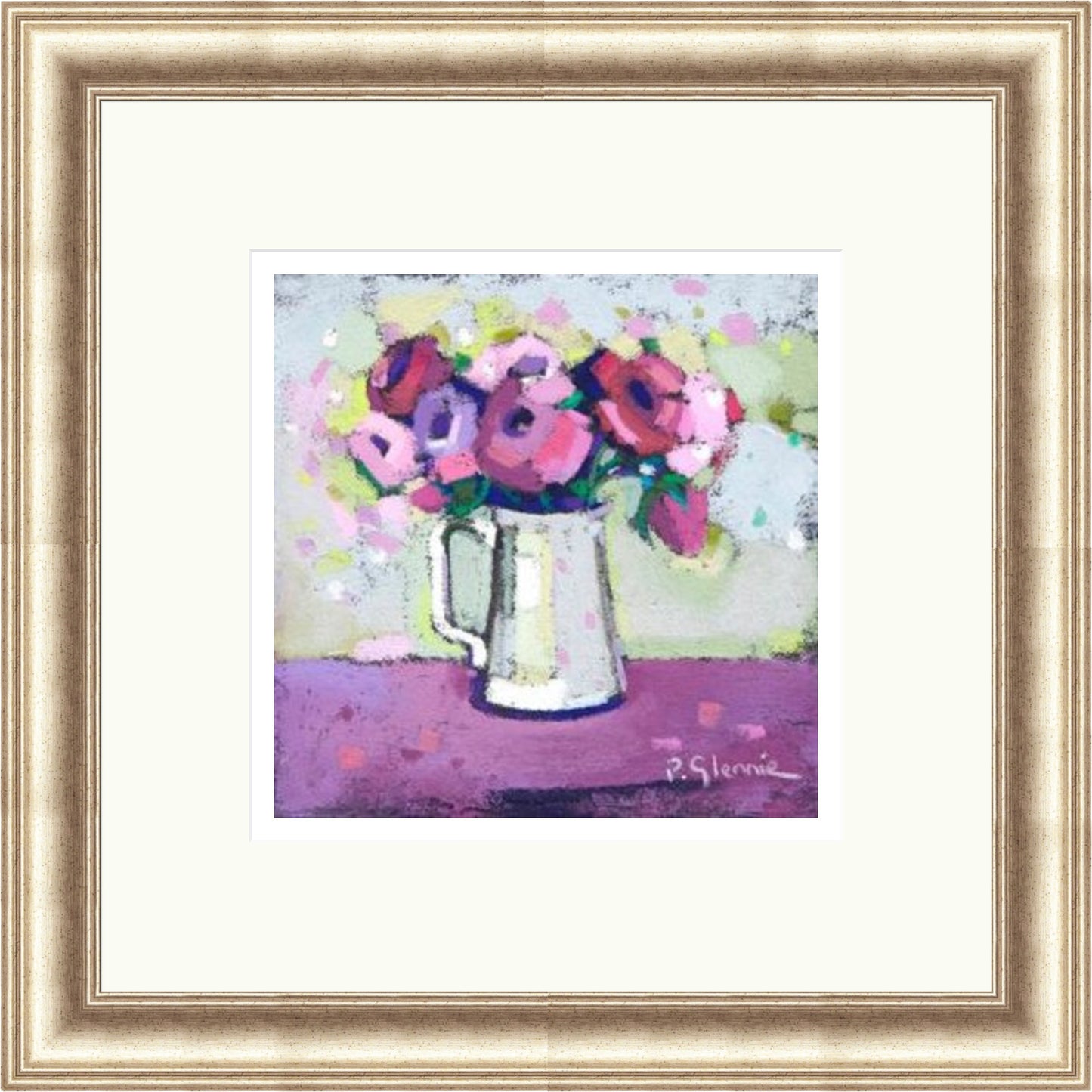 Pink Blooms by Pam Glennie