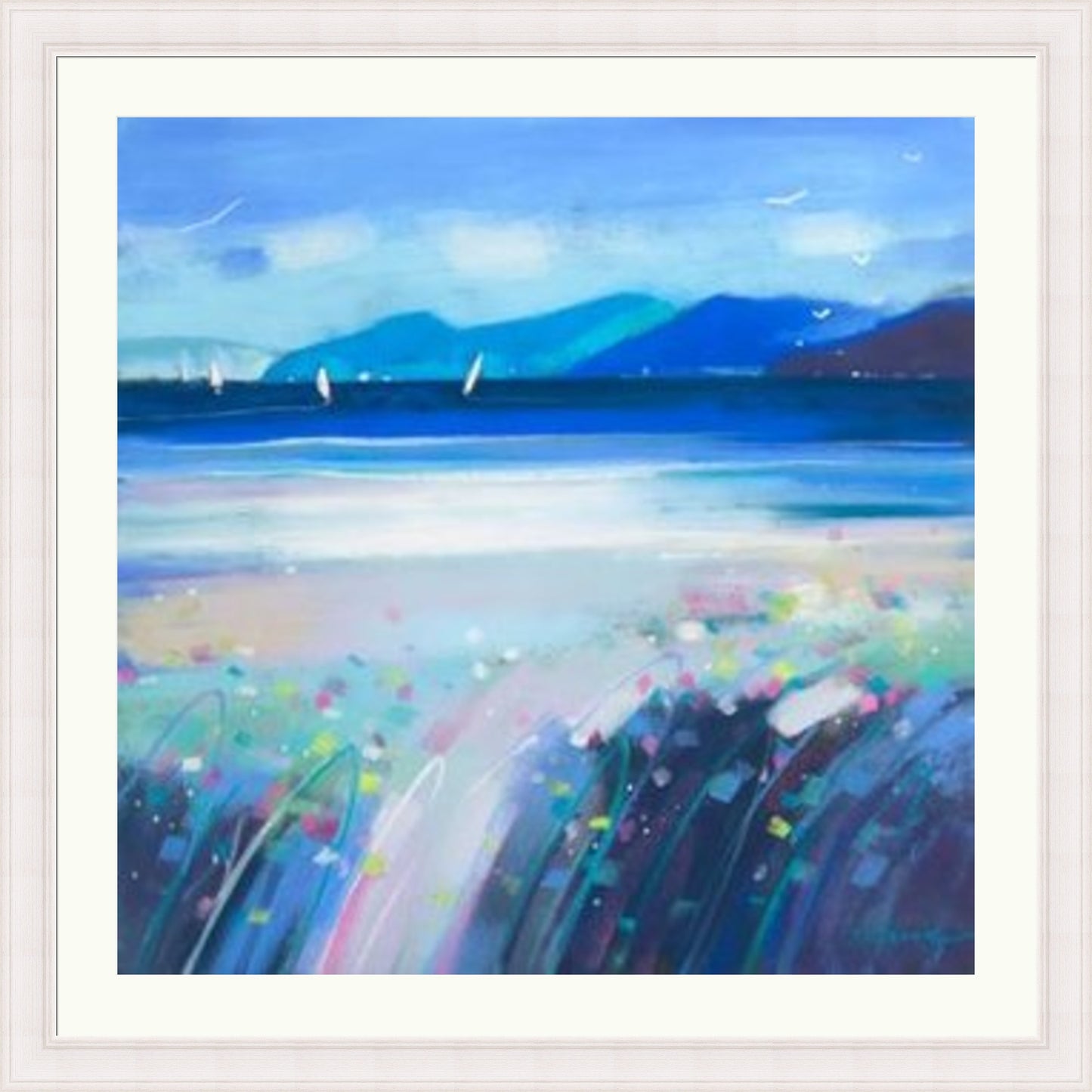 Blue Coast, Seamill by Pam Glennie