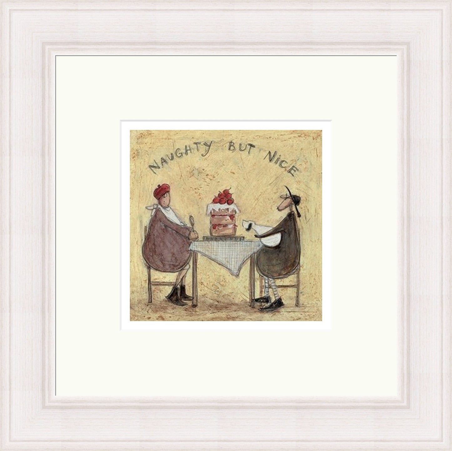 Naughty but Nice by Sam Toft framed sam toft wall art print - alternate product image 4