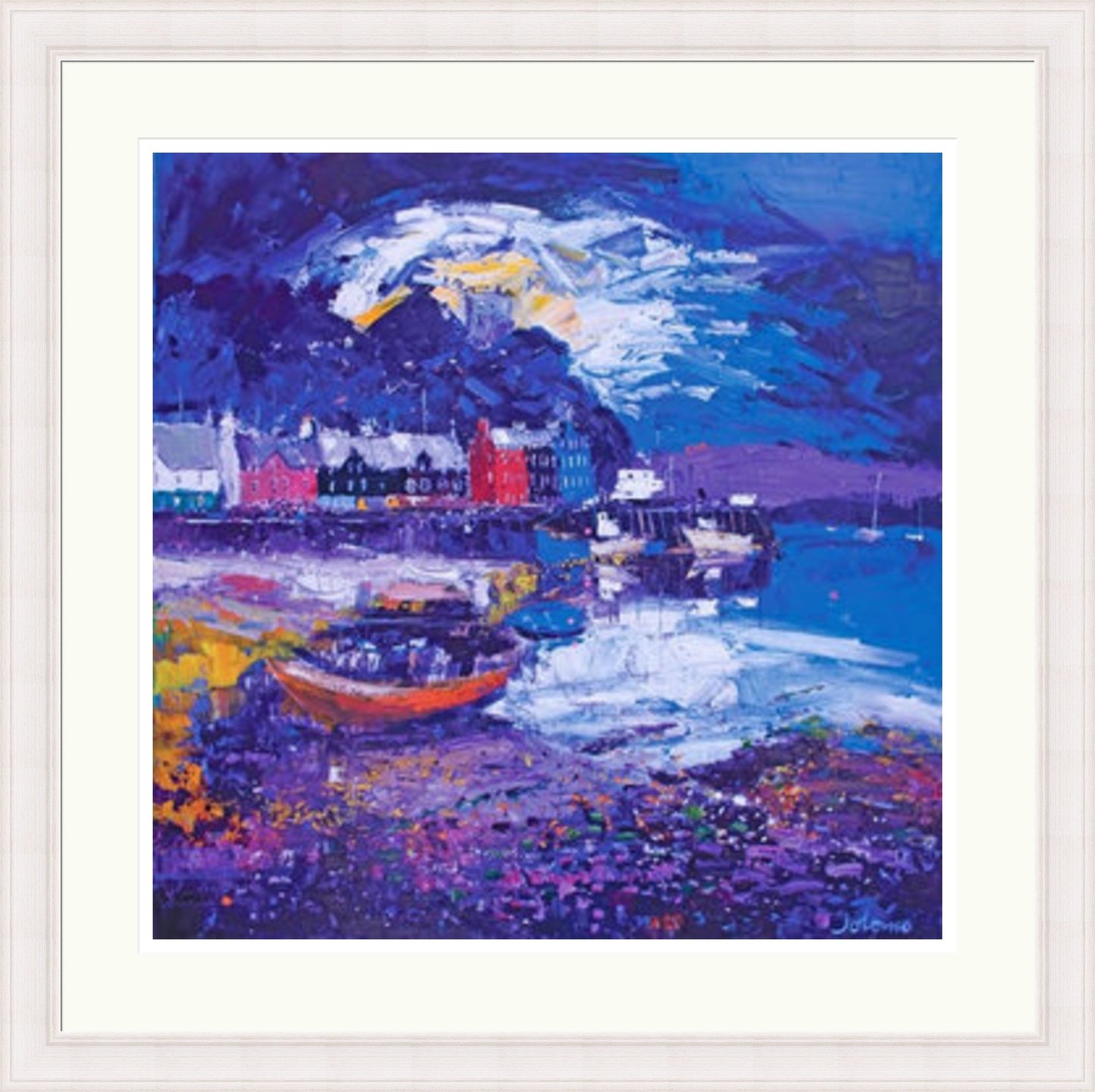 Stormy Evening, Tobermory, Isle of Mull by John Lowrie Morrison (Jolomo)