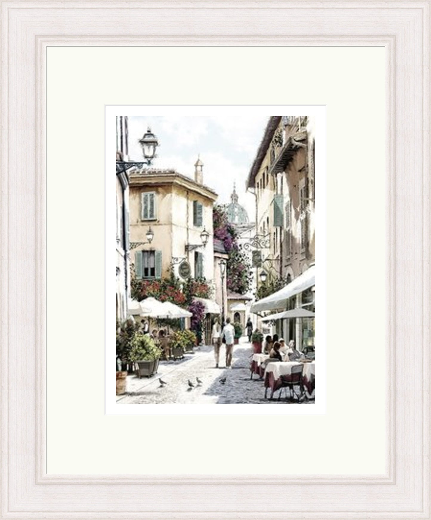 Cafe Stroll by Richard Macneil