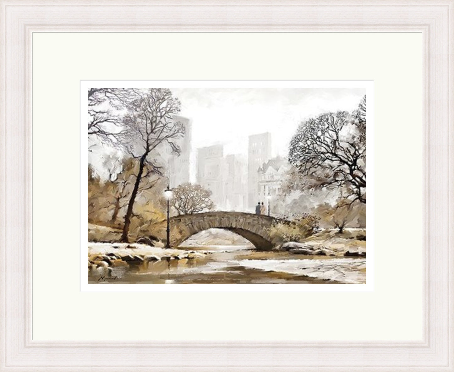Gapstow Bridge, Central Park, Manhattan by Richard Macneil