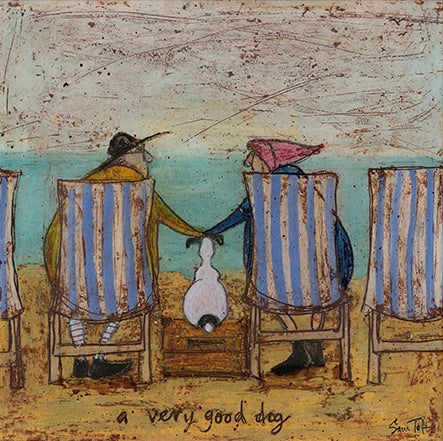A Very Good Dog II by Sam Toft framed sam toft wall art print - alternate product image 2