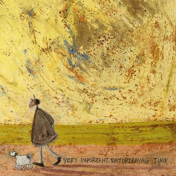 Very Important Daydreaming Time by Sam Toft framed sam toft wall art print - alternate product image 2
