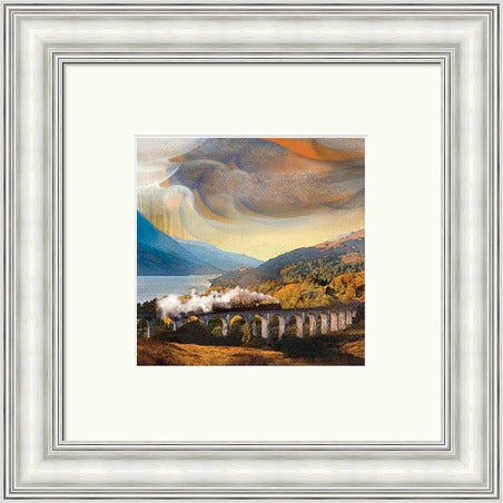 Steemin’ Up the Glenfinnan Viaduct - by Esther Cohen