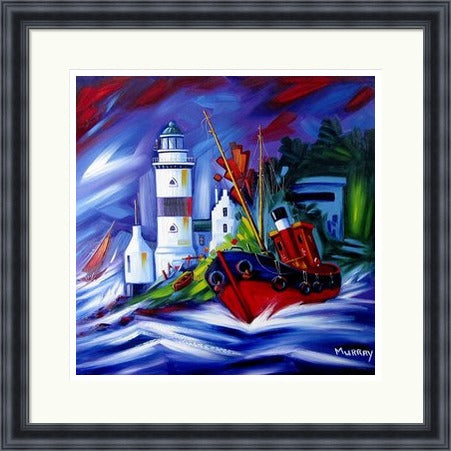 Stormy Cloch by Raymond Murray