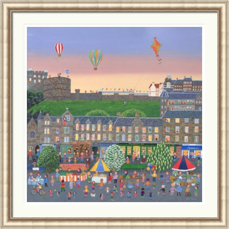 Farmers' Market, Grassmarket by Lynn Hanley