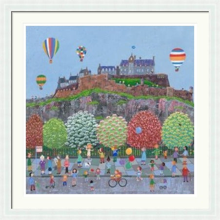 Springtime Castle by Lynn Hanley