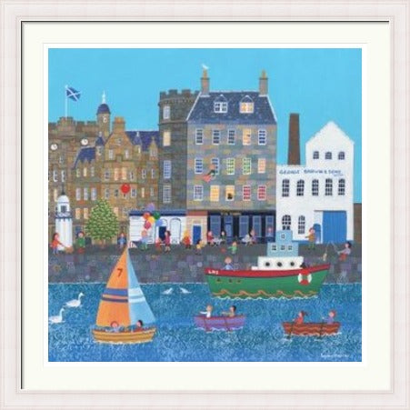 Sunshine on Leith by Lynn Hanley