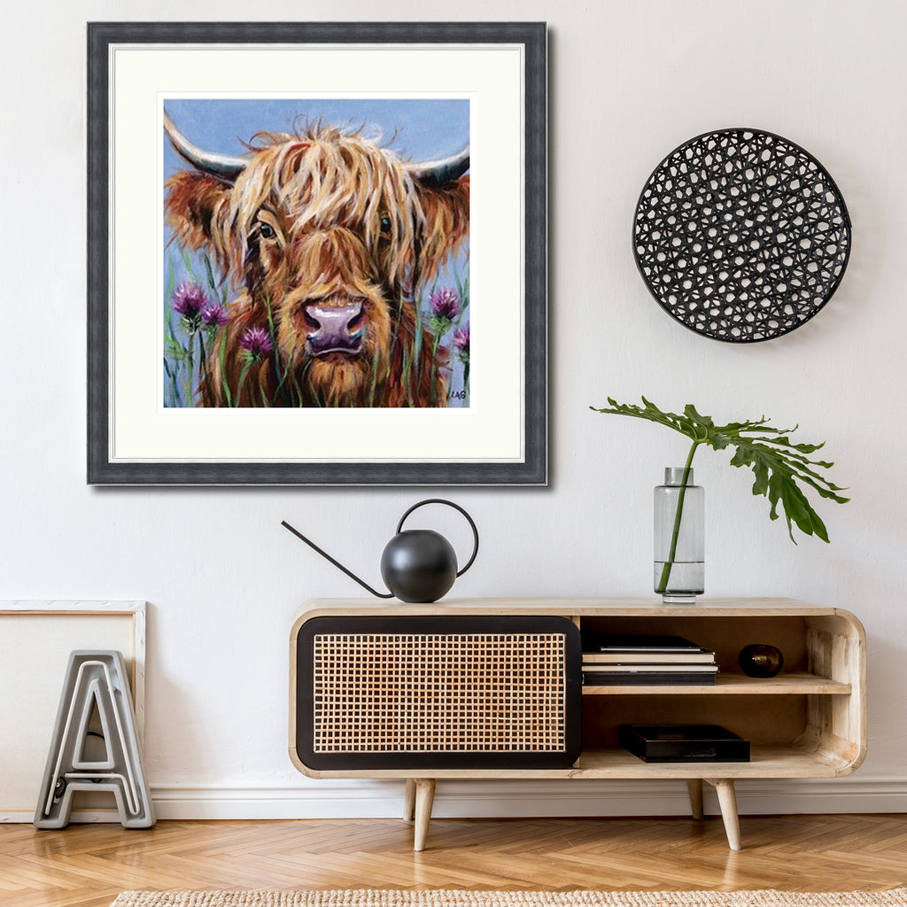 Highland Cow Art Prints