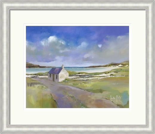 Cottage on the shore, Balnakeil by Kate Philp