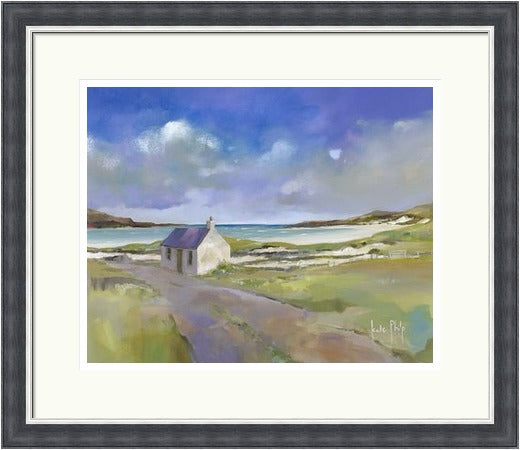 Cottage on the shore, Balnakeil by Kate Philp