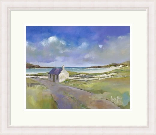 Cottage on the shore, Balnakeil by Kate Philp