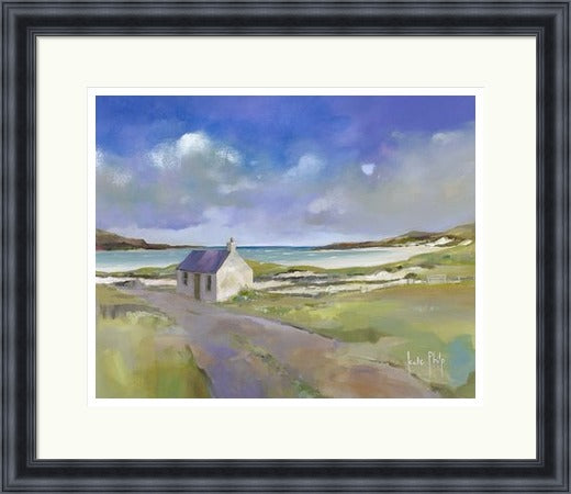 Cottage on the shore, Balnakeil by Kate Philp