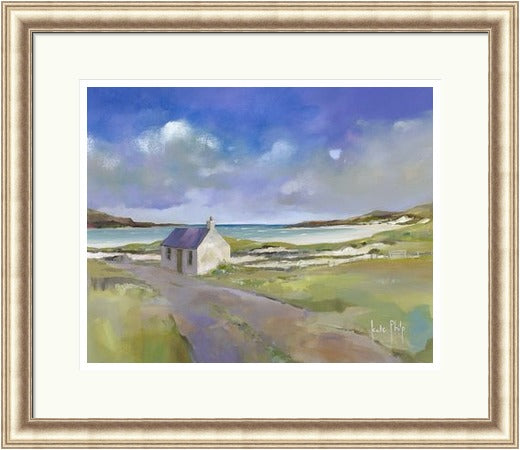 Cottage on the shore, Balnakeil by Kate Philp