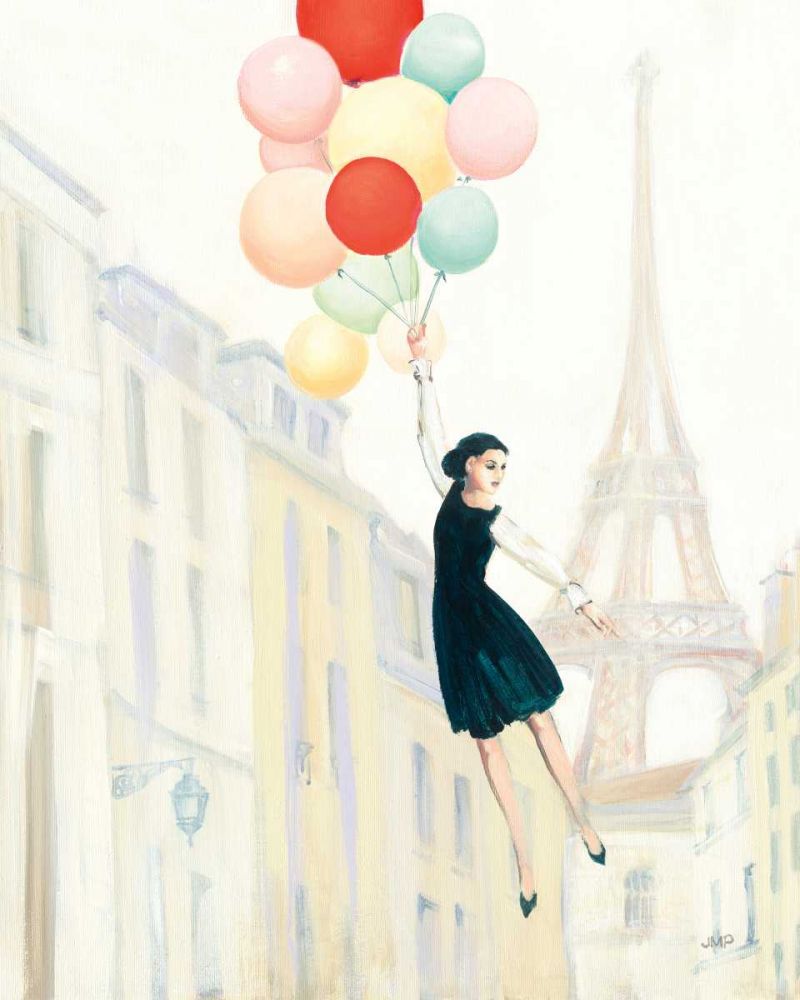 Aloft in Paris II by Julia Purinton
