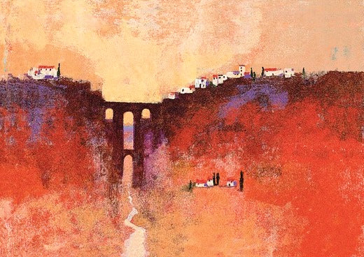 New Bridge, Ronda by Colin Ruffell