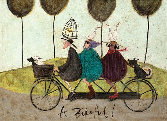 A Bikeful! by Sam Toft