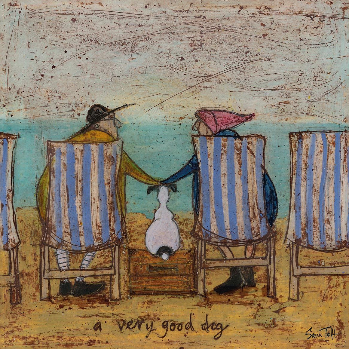 A Very Good Day by Sam Toft framed sam toft wall art print - alternate product image 2