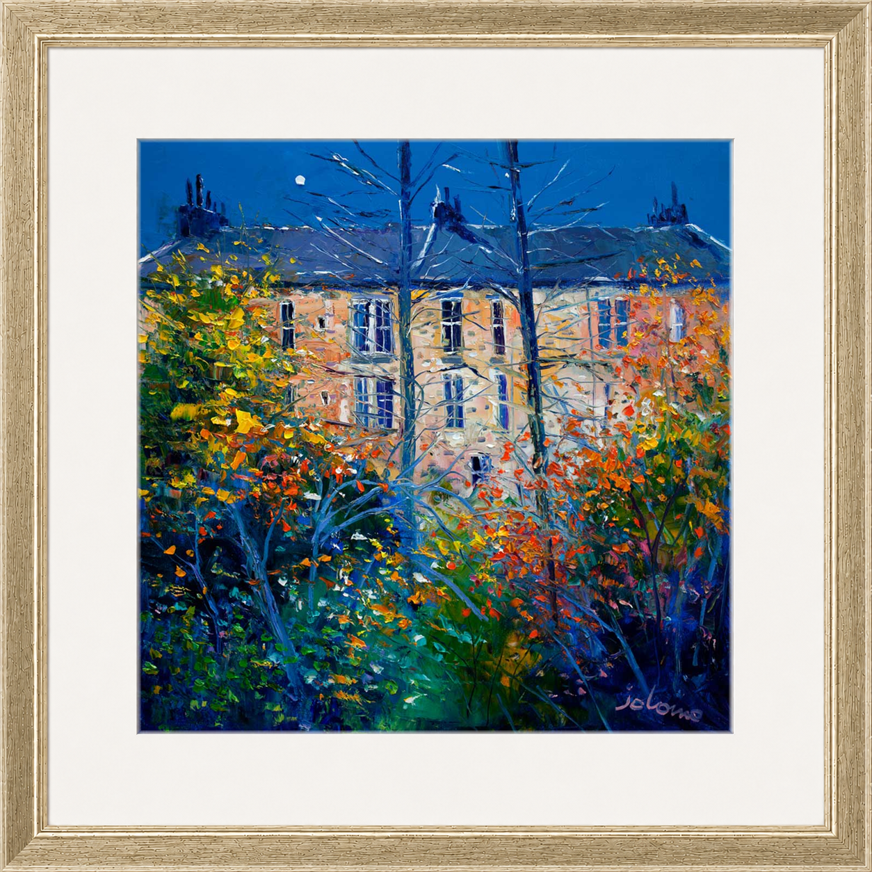 A Glasgow Tenement off Wilson Street by Jolomo - Scottish architecture artwork framed wall art print, product image 24