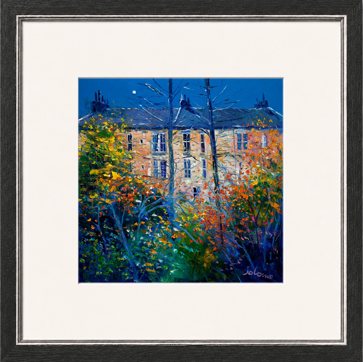 A Glasgow Tenement off Wilson Street by Jolomo - Scottish architecture artwork framed wall art print, product image 8