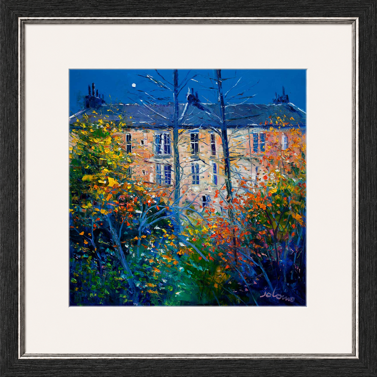 A Glasgow Tenement off Wilson Street by Jolomo - Scottish architecture artwork framed wall art print, product image 14