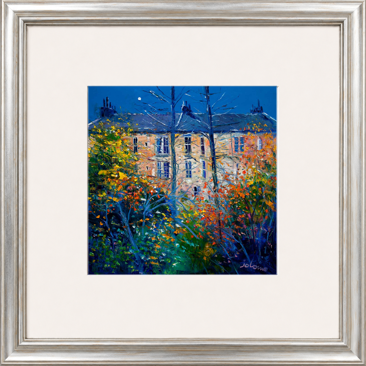 A Glasgow Tenement off Wilson Street by Jolomo - Scottish architecture artwork framed wall art print, product image 5