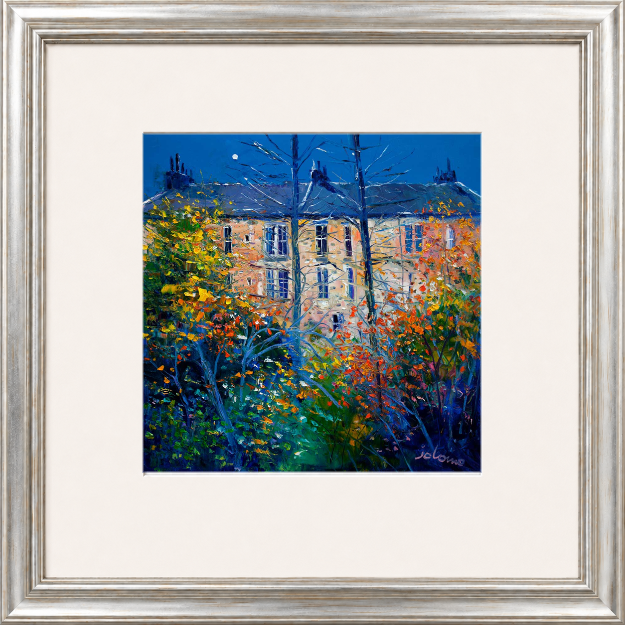A Glasgow Tenement off Wilson Street by Jolomo - Scottish architecture artwork framed wall art print, product image 11