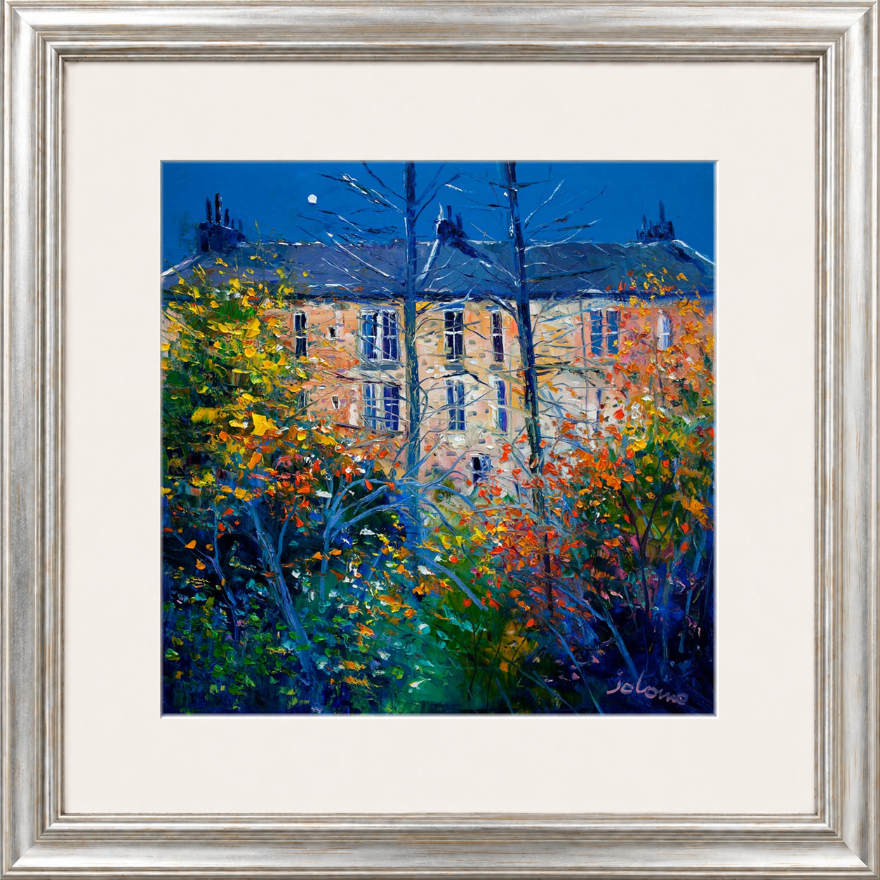 A Glasgow Tenement off Wilson Street by Jolomo - Scottish architecture artwork framed wall art print, product image 17
