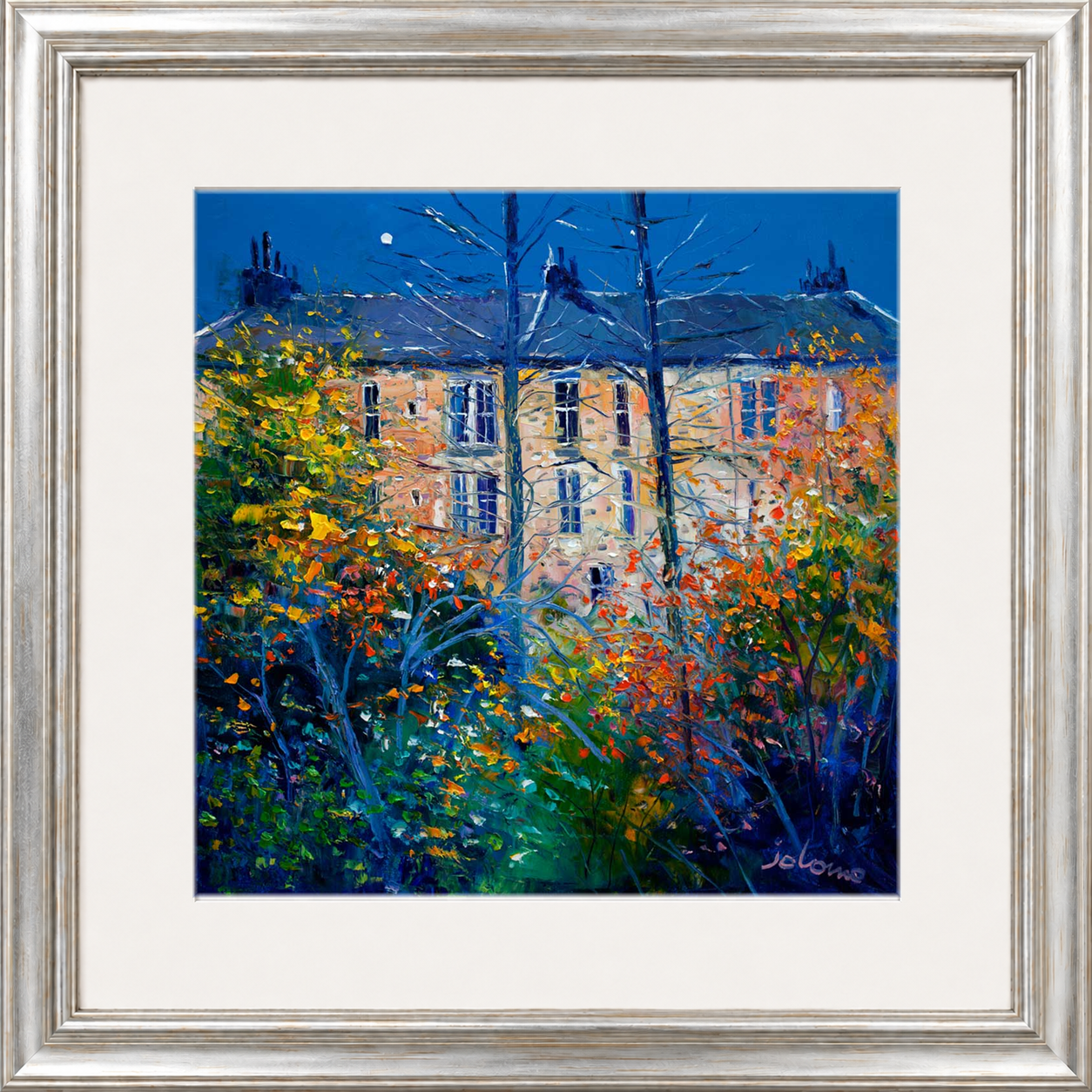 A Glasgow Tenement off Wilson Street by Jolomo - Scottish architecture artwork framed wall art print, product image 23