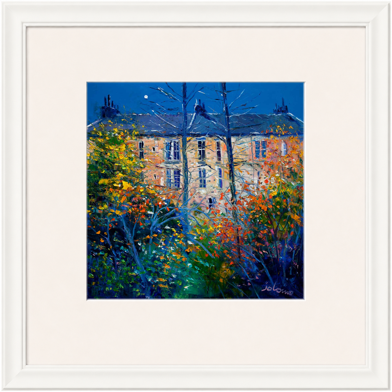 A Glasgow Tenement off Wilson Street by Jolomo - Scottish architecture artwork framed wall art print, product image 10