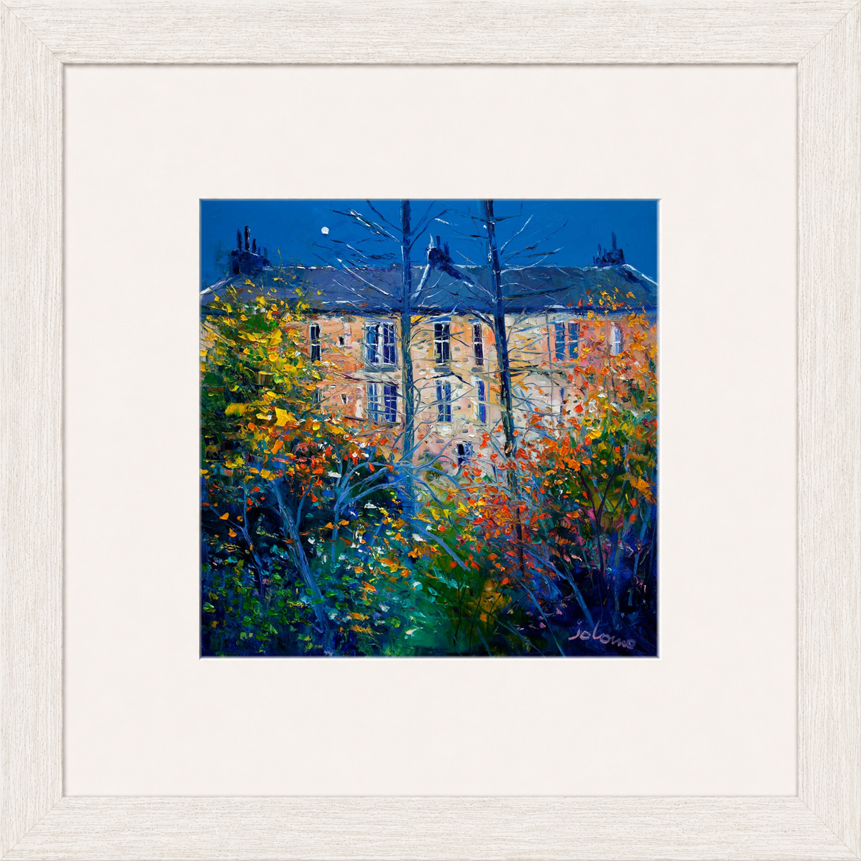 A Glasgow Tenement off Wilson Street by Jolomo - Scottish architecture artwork framed wall art print, product image 13