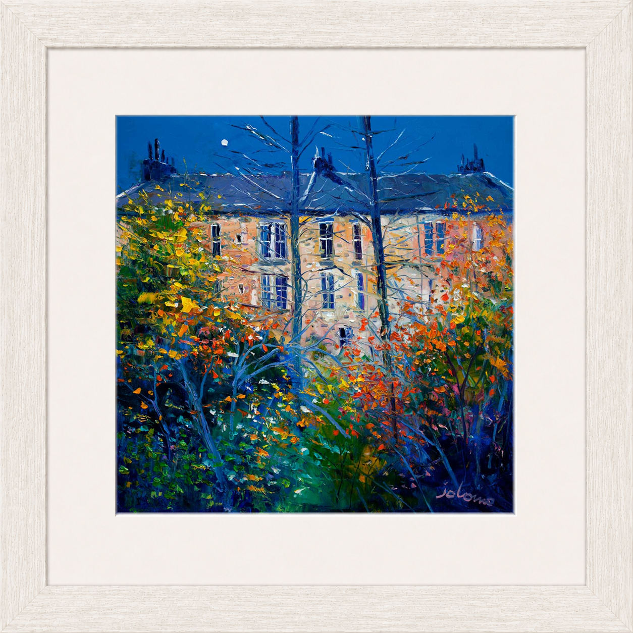 A Glasgow Tenement off Wilson Street by Jolomo - Scottish architecture artwork framed wall art print, product image 19