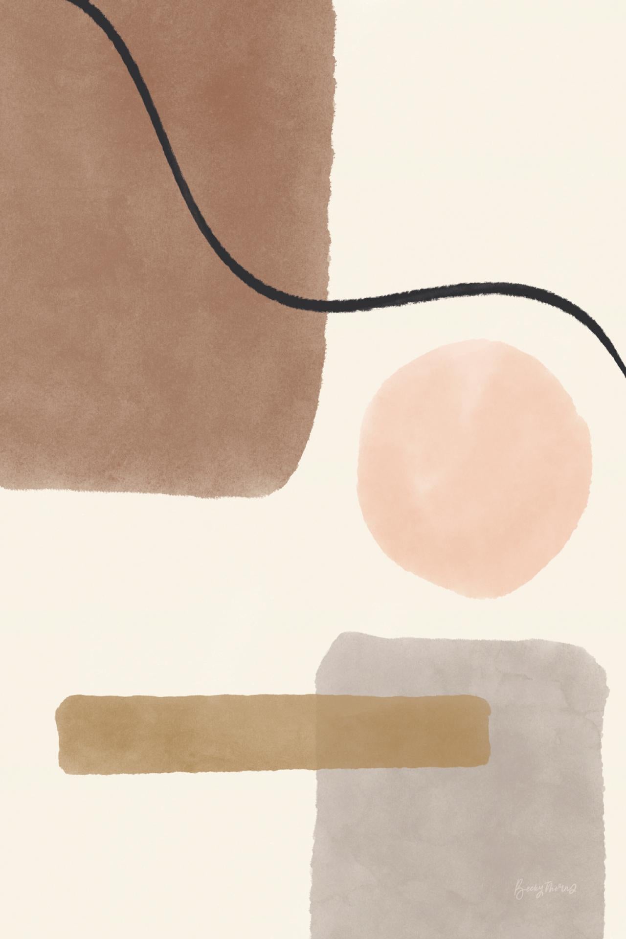 Abstract Geo I by Becky Thorns