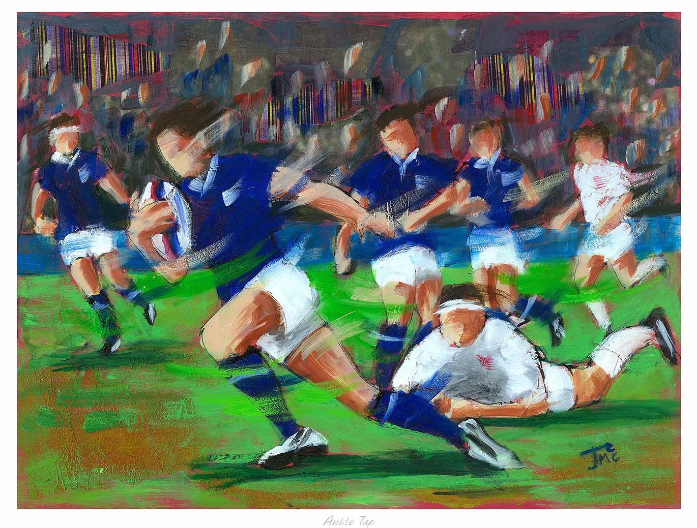 Ankle Tap Rugby by Janet McCrorie