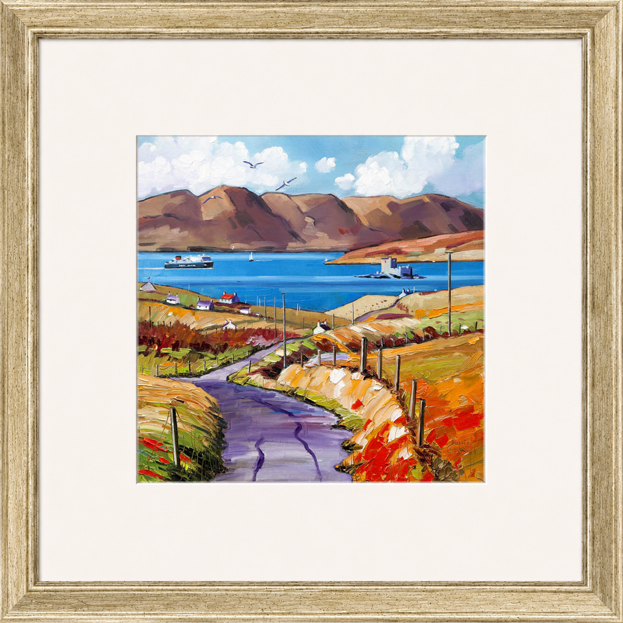 Approaching Barra by Daniel Campbell
