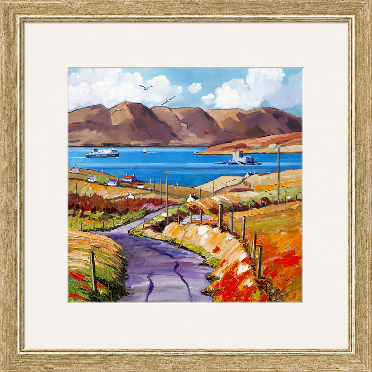 Approaching Barra by Daniel Campbell