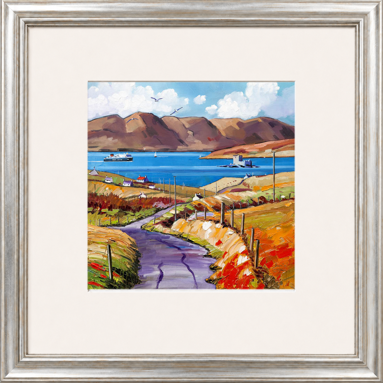 Approaching Barra by Daniel Campbell