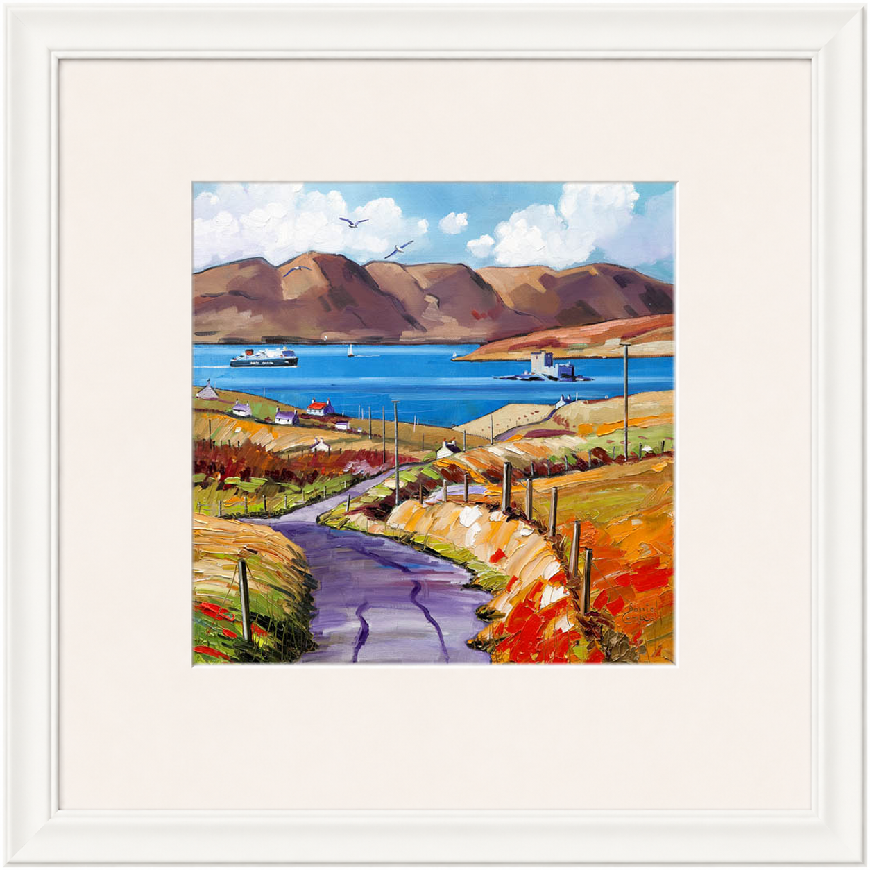 Approaching Barra by Daniel Campbell