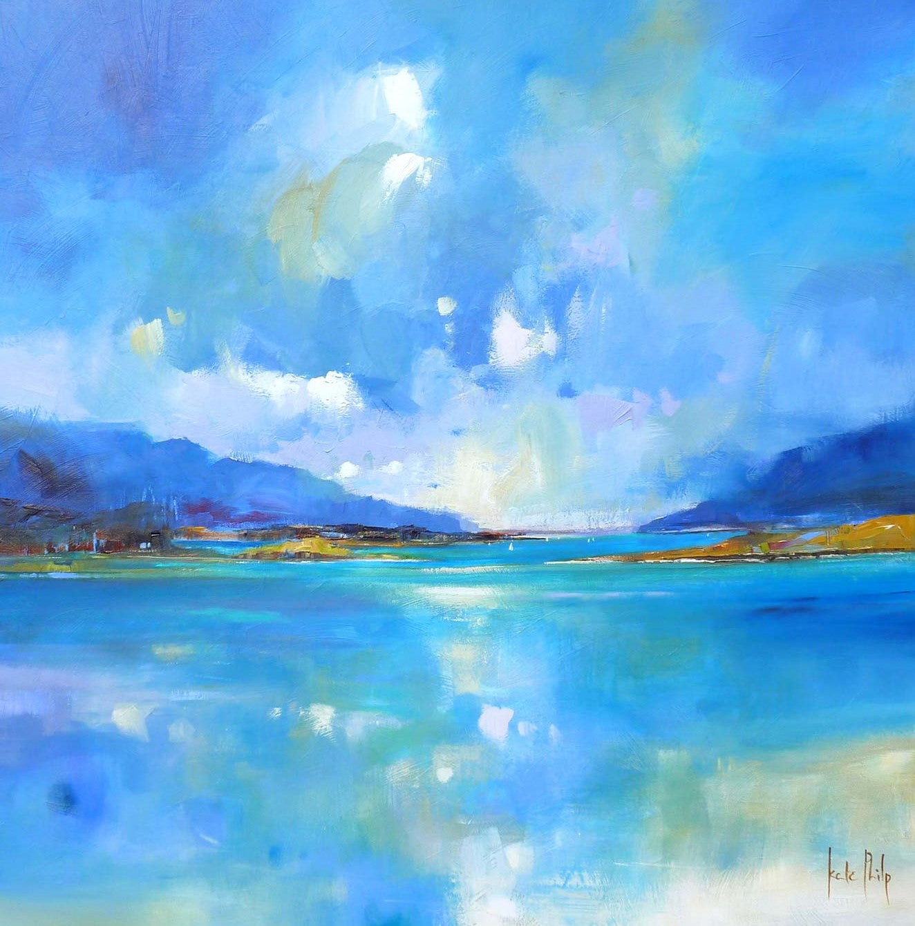 Ardnamurchan Reflections (Limited Edition) by Kate Philp