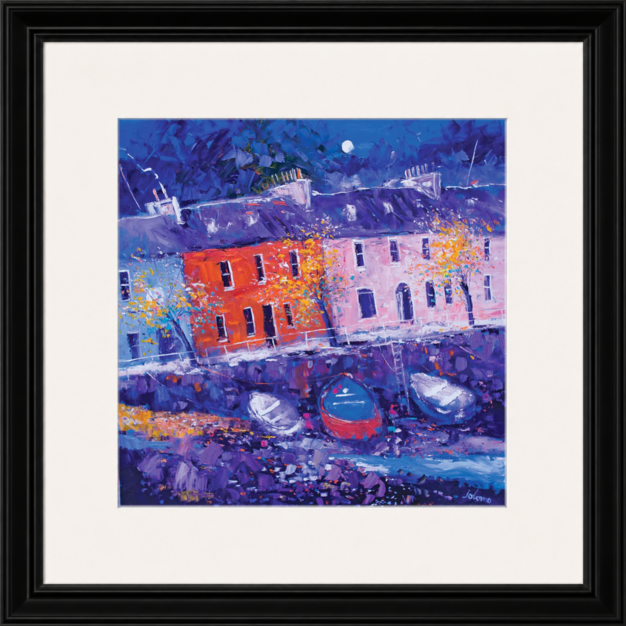 Autumn Gloaming, Tobermory Mull by Jolomo - Scottish landscape artwork framed wall art print, product image 15