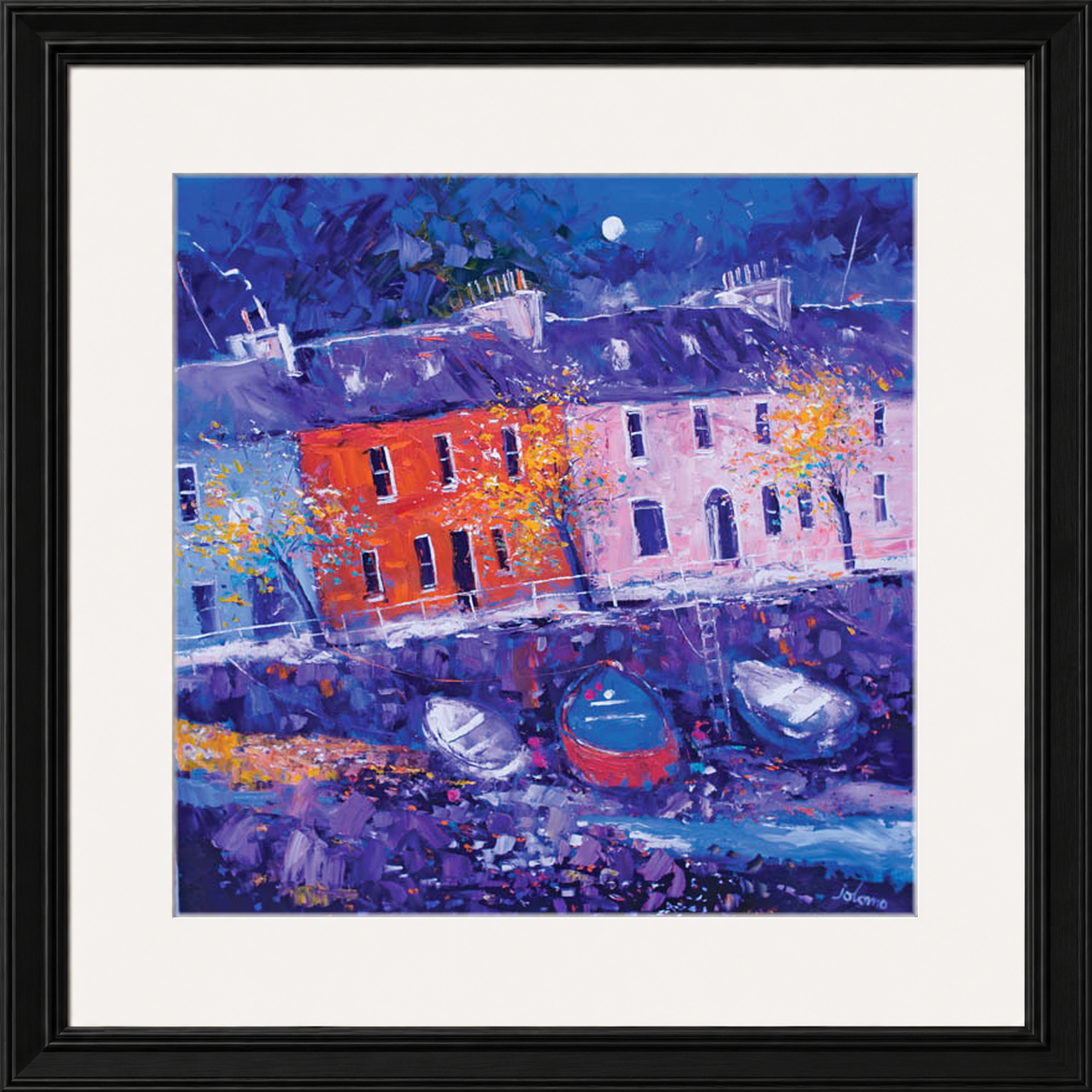 Autumn Gloaming, Tobermory Mull by Jolomo - Scottish landscape artwork framed wall art print, product image 21