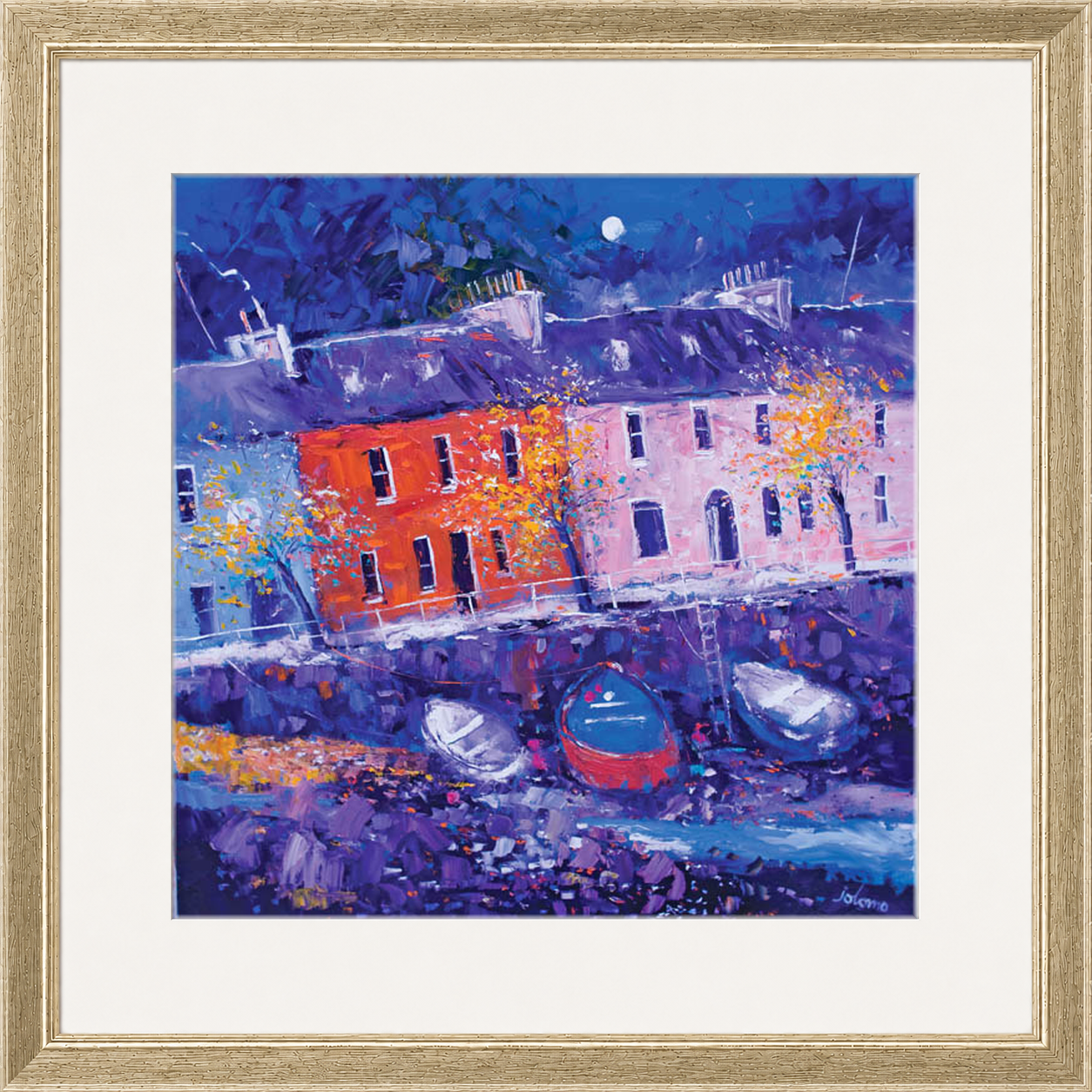 Autumn Gloaming, Tobermory Mull by Jolomo - Scottish landscape artwork framed wall art print, product image 24