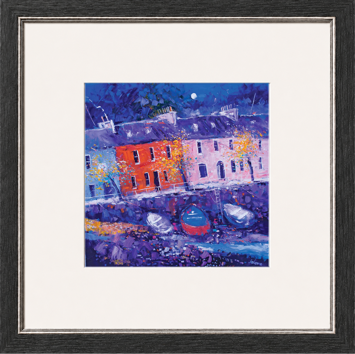 Autumn Gloaming, Tobermory Mull by Jolomo - Scottish landscape artwork framed wall art print