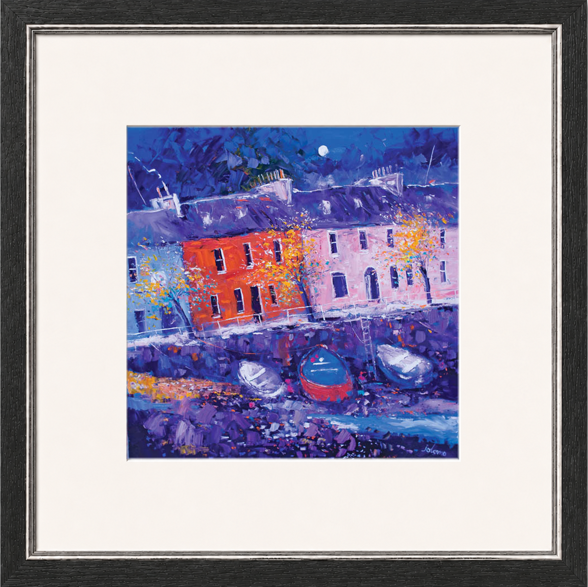 Autumn Gloaming, Tobermory Mull by Jolomo - Scottish landscape artwork framed wall art print, product image 8